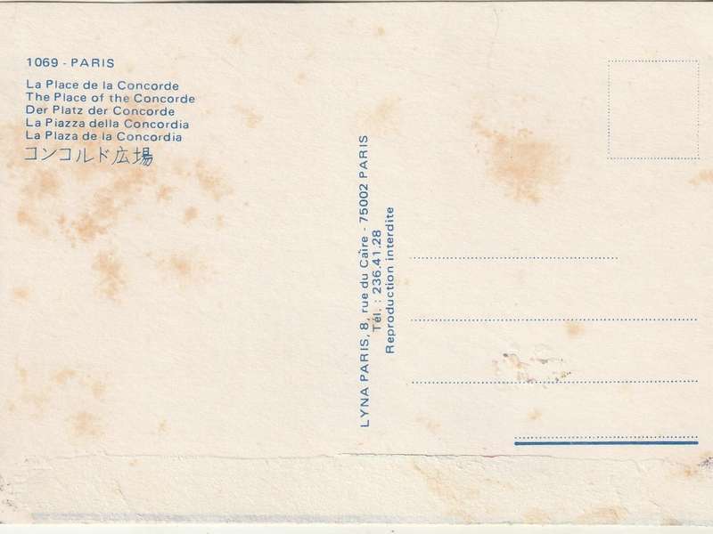 MINT POST CARD FRANCE
