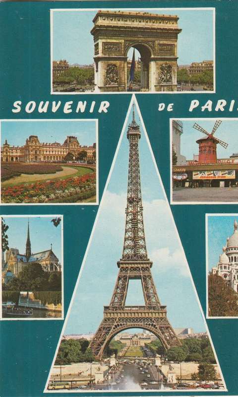 USED POST CARD FRANCE