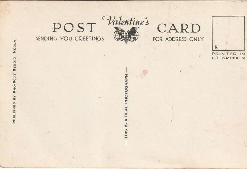 MINT POST CARD SOUTHERN RHODESIE SIN0IA CAVES