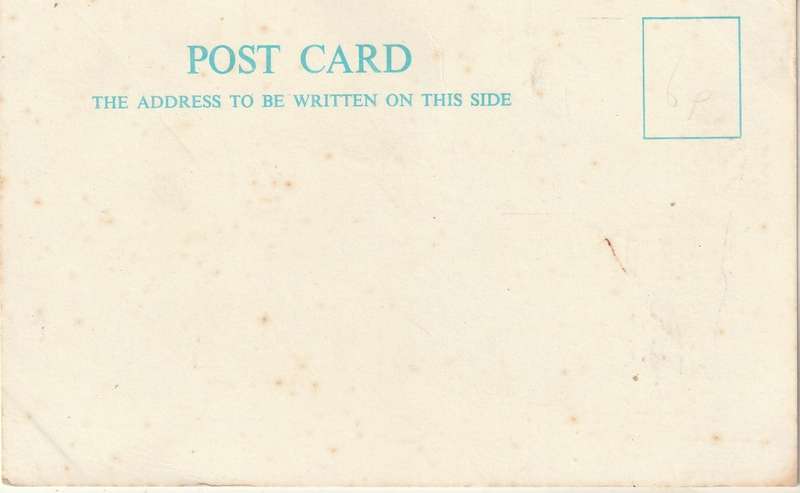 VINTAGE UN POSTED POST CARD MANOR HOUSE CRANBORNE