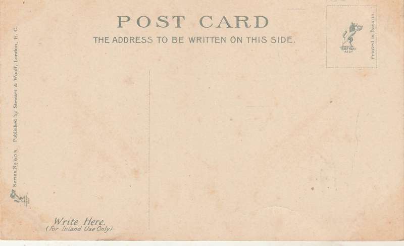 VINTAGE UN POSTED POST CARD CHRISTMAS