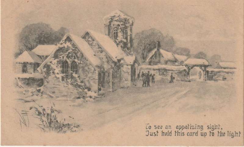 Vintage Christmas Post Card Super Rare read description