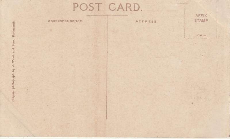 VINTAGE UN POSTED POST CARD BOURNEMOUTH