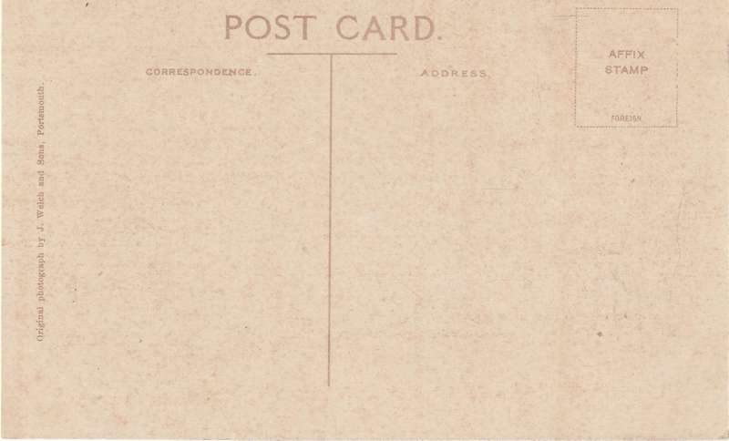 VINTAGE UN POSTED POST CARD BOURNEMOUTH