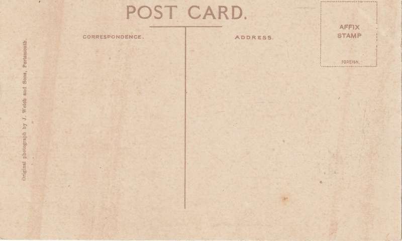 VINTAGE UN POSTED POST CARD BOURNEMOUTH