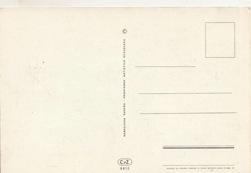 VINTAGE UN POSTED POST CARD