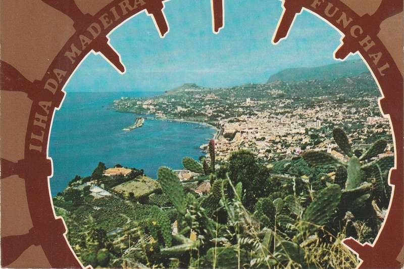 VINTAGE UN POSTED POST CARD MADEIRA