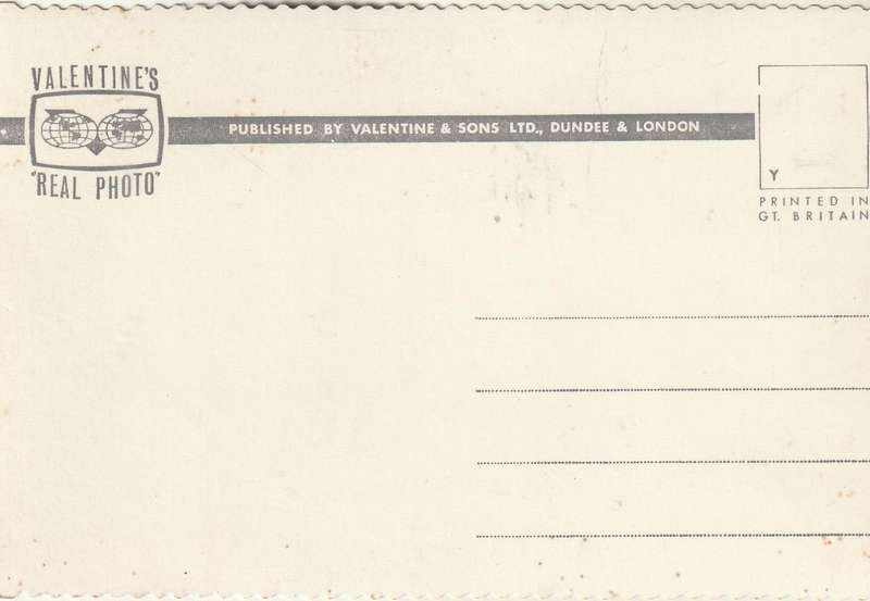 VINTAGE UN POSTED POST CARD HIGH FORCE MIDDLETON ON TEESDALE