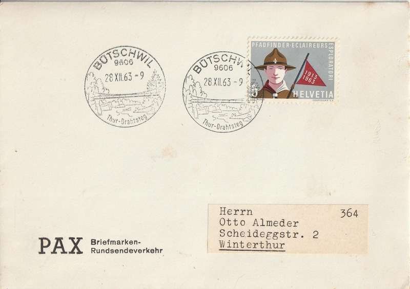 SWITZERLAND FDC