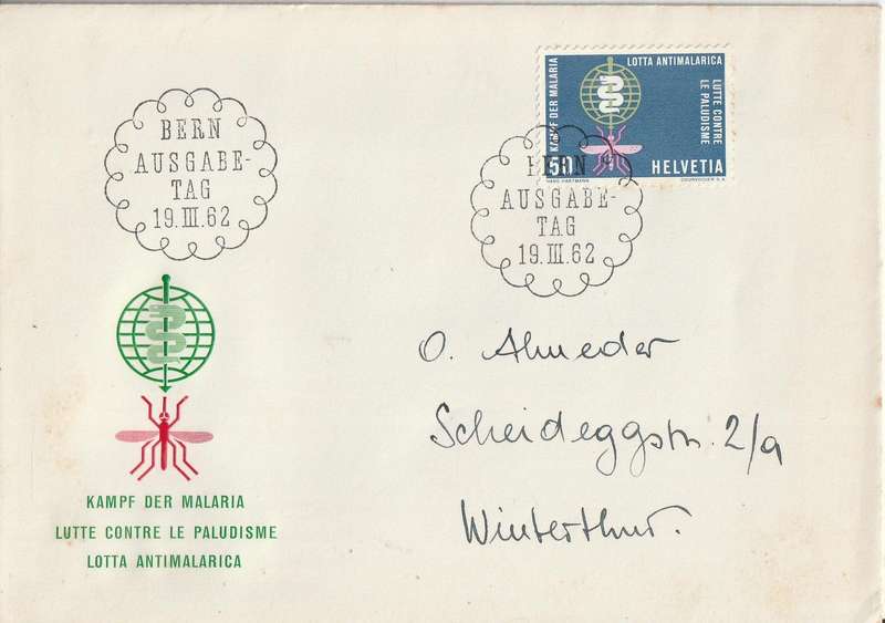 SWITZERLAND FDC