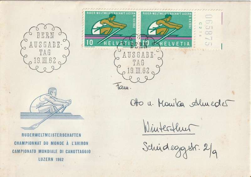 SWITZERLAND FDC