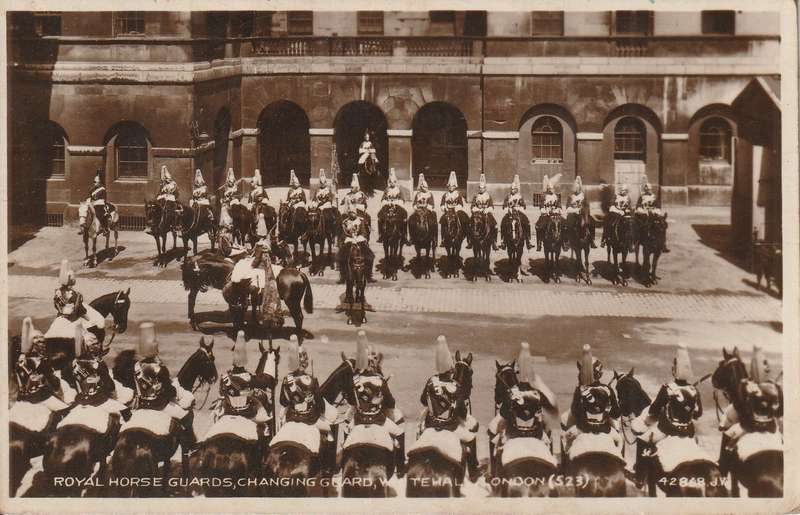 MINT POST CARD ROYAL HORSE GUARD