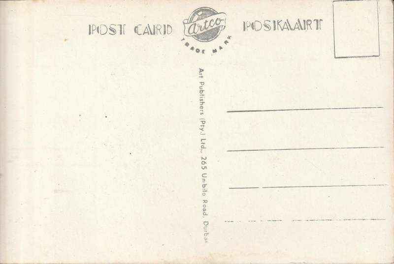 MINT POST CARD LYDENBURG NORTHERN TRANSVAAL