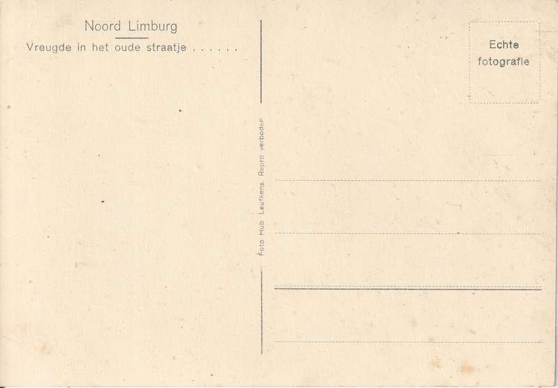 UN USED POST CARD