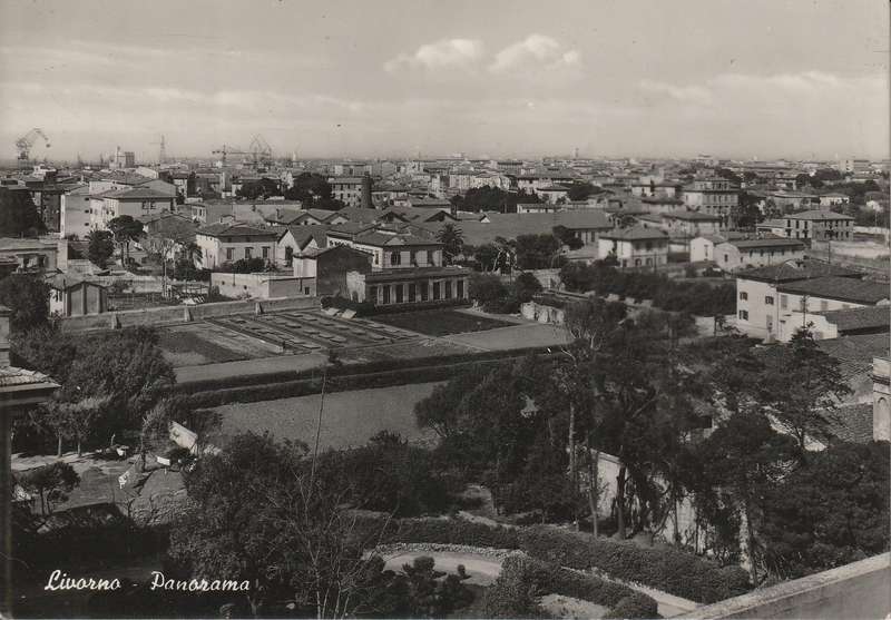 VINTAGE UN USED POST CARD LIVORNO