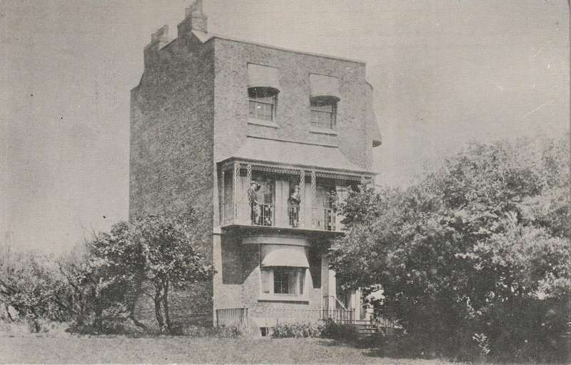 VINTAGE UN USED POST CARD FORT HOUSE OCCUPIED BY CHARLES DICKENS