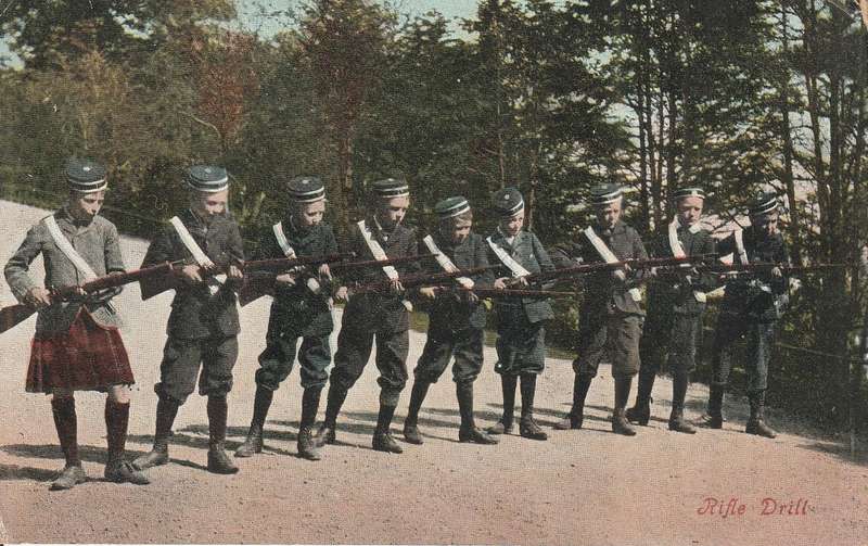 USED POST CARD RIFLE DRILL