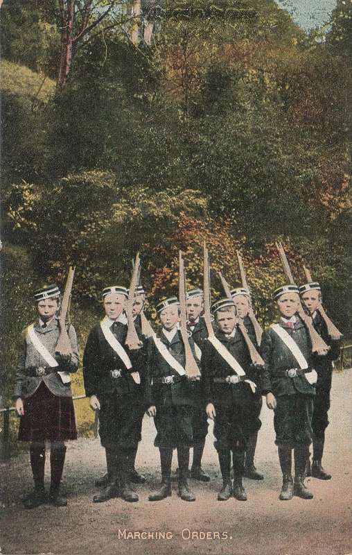 USED POST CARD RIFLE DRILL