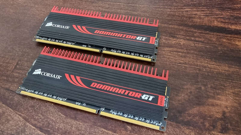 Corsair Dominator GT DDR3 8GB + Airflow for sale (2 x 4GB Kit)
