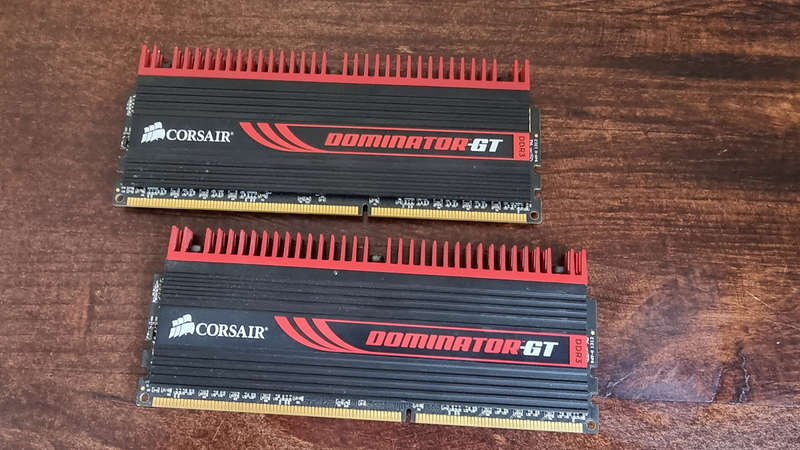 Corsair Dominator GT DDR3 8GB + Airflow for sale (2 x 4GB Kit)