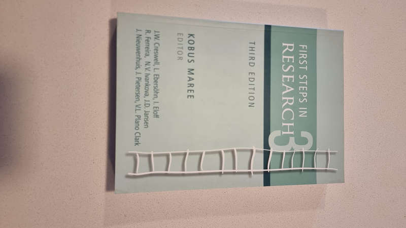 First Steps in Research Book