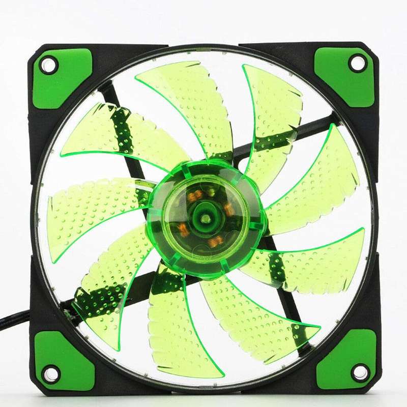 12cm Neon PC Fan With Light