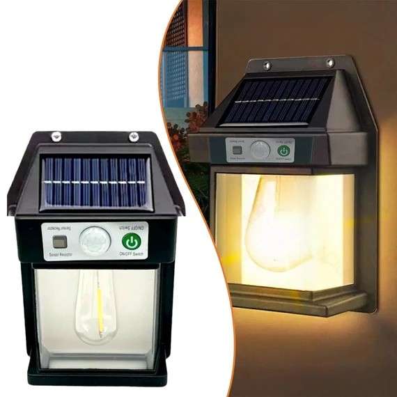 Solar 1 Bulb Wall Lamp