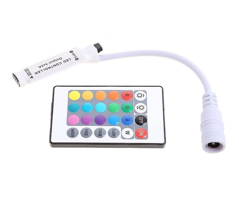 2835 LED RGB Frosted  5 Meter 12V FLEXIBLE Strip  KIT