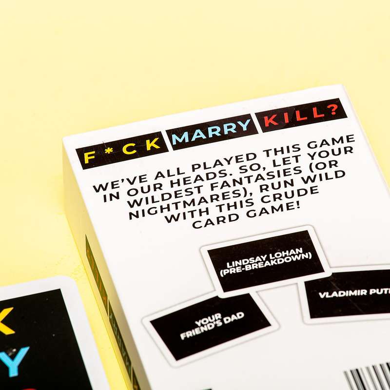 F*ck Marry Kill Adult Card Game
