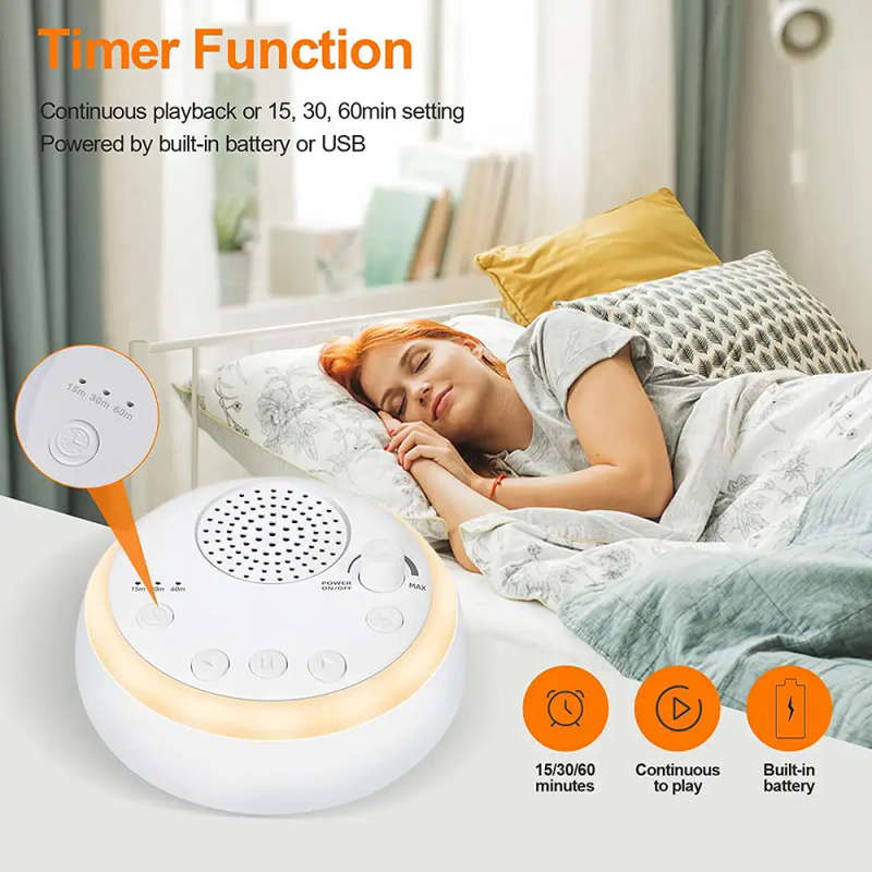 White Noise LED Sound Machine