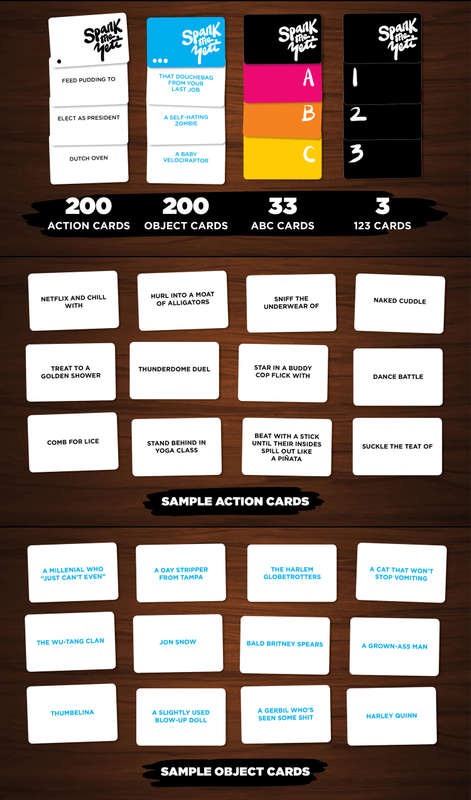 Spank The Yeti Card Game