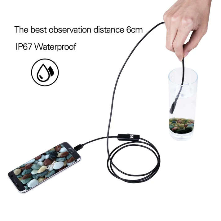 7mm 2 in 1 endoscope(android & windows)