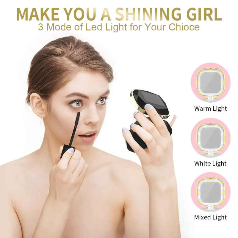 Facial Mirror With Mist Sprayer