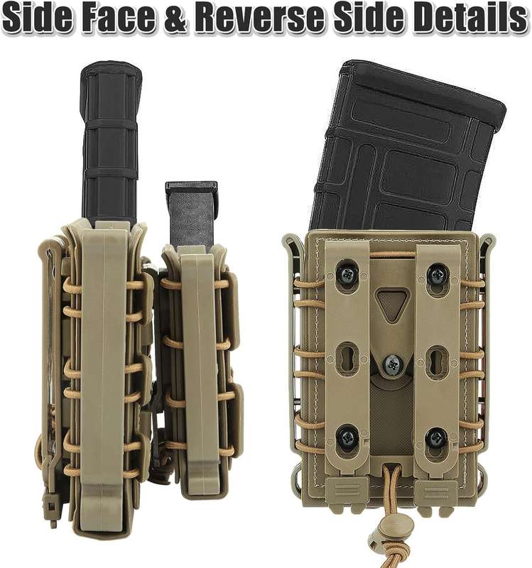 Soft Shell Magazine Pouch(Fit For Rifle-5.56,7.62-)