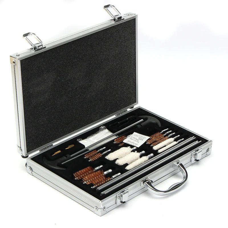 Aluminium Universal 26pc Gun Cleaning Kit
