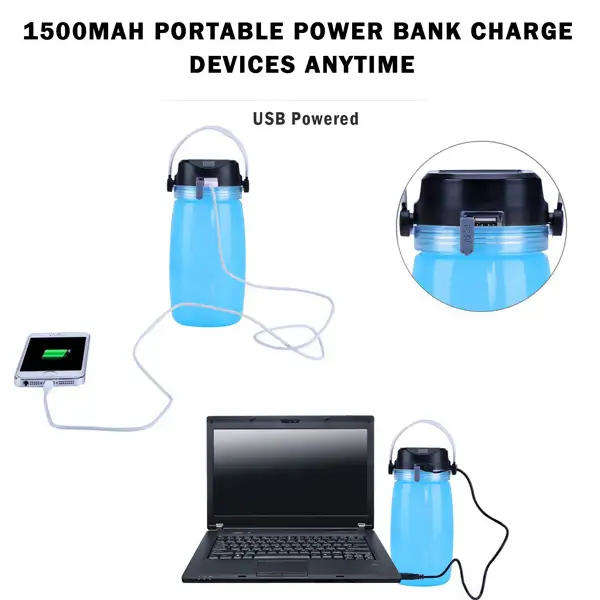 5 IN 1 Camping Lamp Bottle