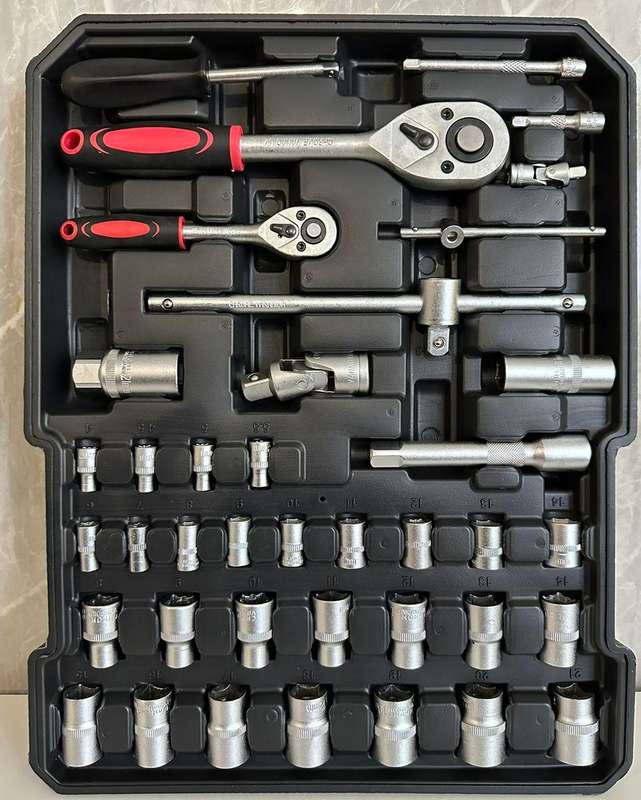 187 Piece Multi  Purpose Tool Trolley Set