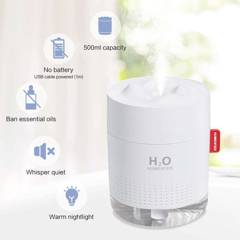 500ml Cool Mist Humidifier