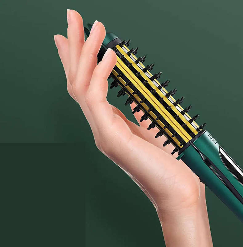 2 In 1 Hair Curler Brush