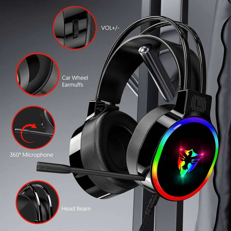 G607 Wired RGB Gaming Headset