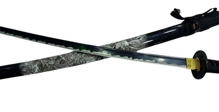 Black Dragon Samurai Katana