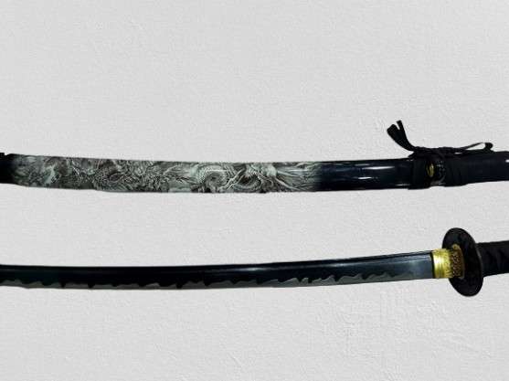Black Dragon Samurai Katana