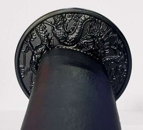 Samurai Katana with Black Leather Sheath