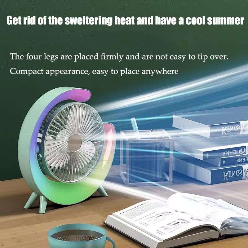 Desktop Colourful Fan