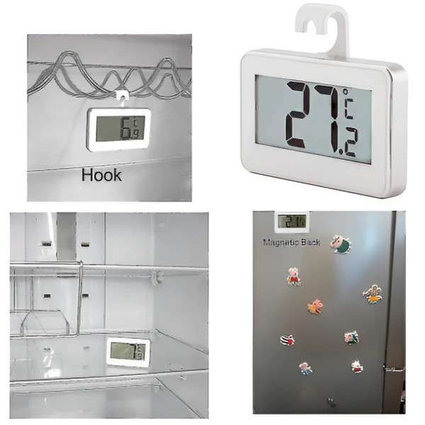 Digital Fridge Freezer Thermometer