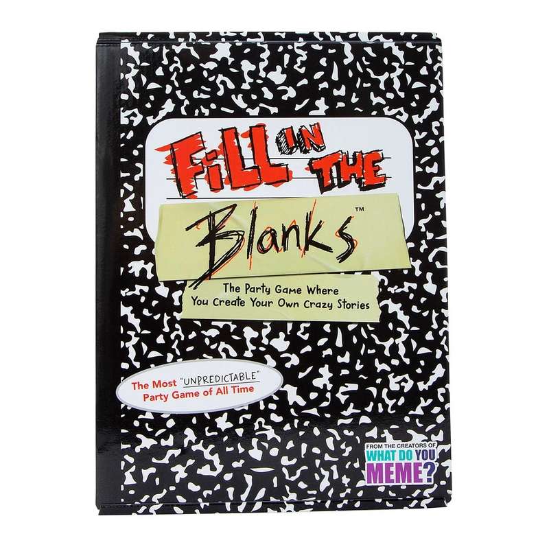 Fill In The Blanks Party Card Game