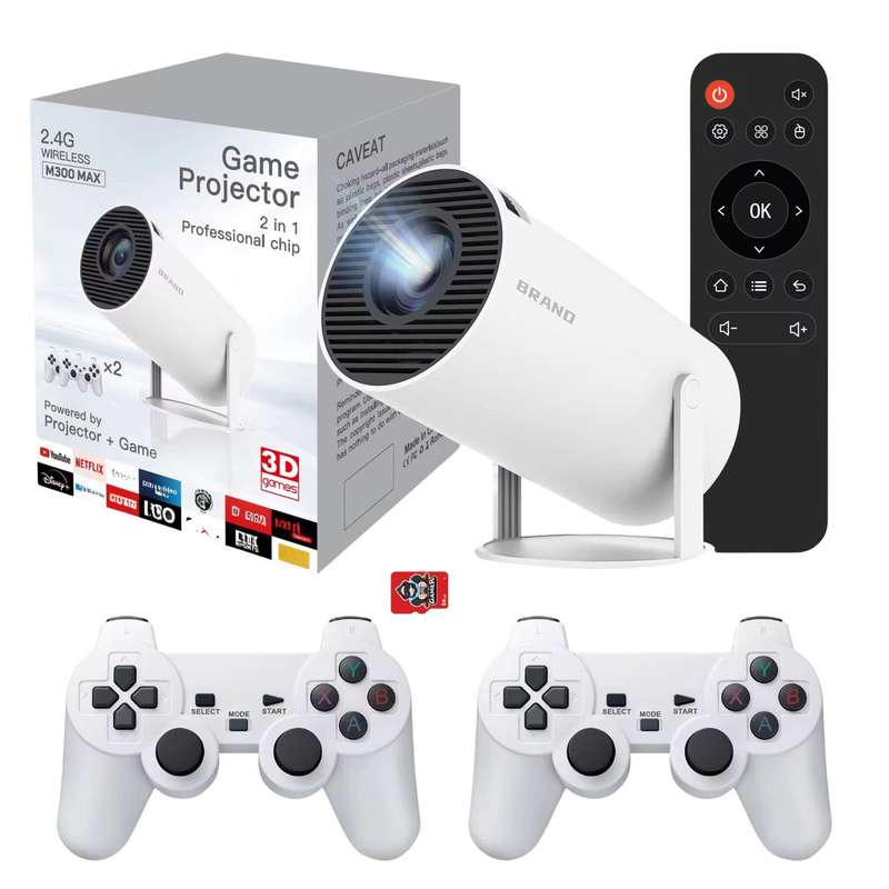 3 in 1 Game And TV Stick Wireless Projector