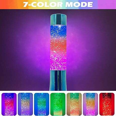 Swirling Glitter Lamp