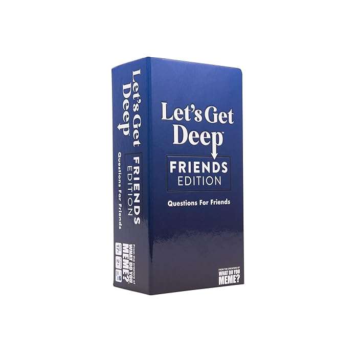 Let's Get Deep Family Edition Card Game