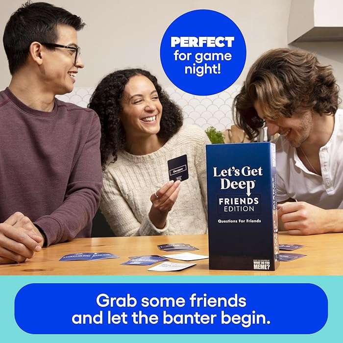 Let's Get Deep Family Edition Card Game